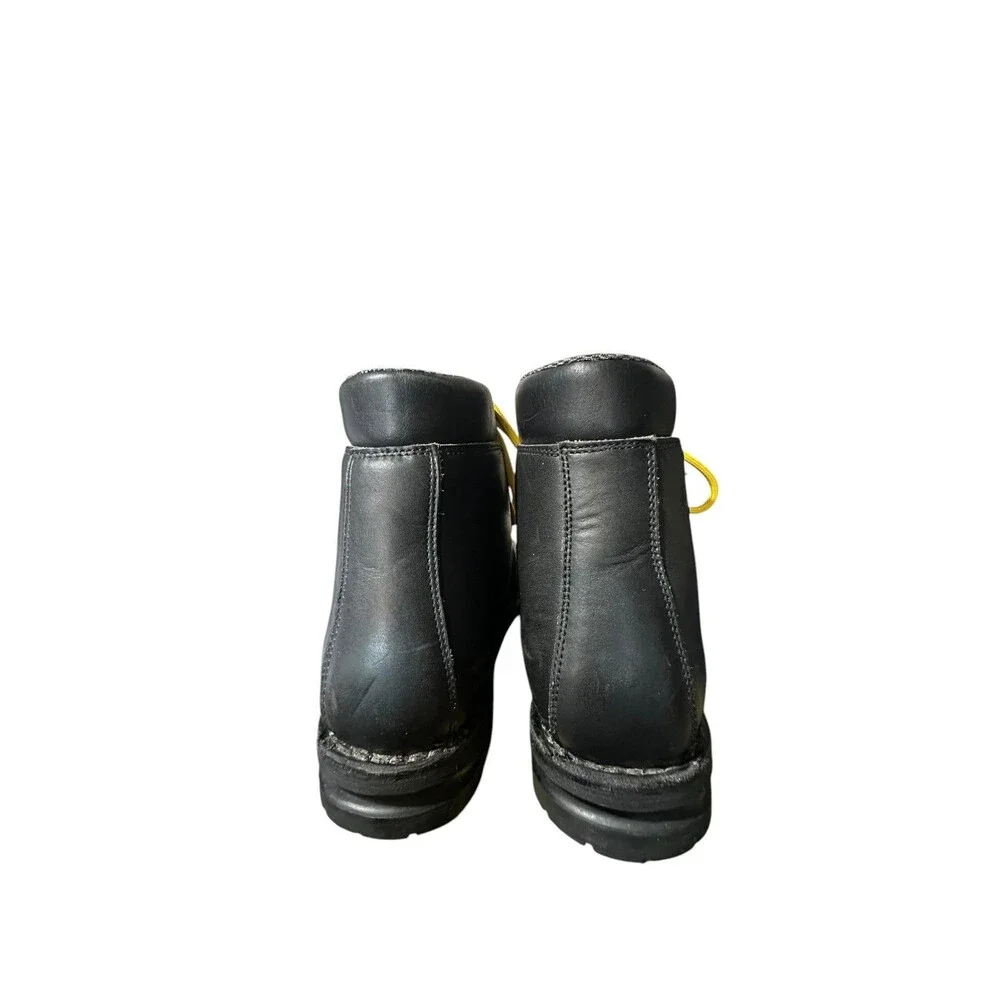 Vintage Asolo Alaska Boots Mens Size 12 Black Leather Vibram Sole Hiking 90s